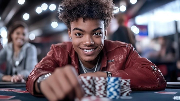 Blackjack: strategi kartu melawan dealer secara real-time Meja blackjack Allbet dengan dealer dan pemain di toto 1000